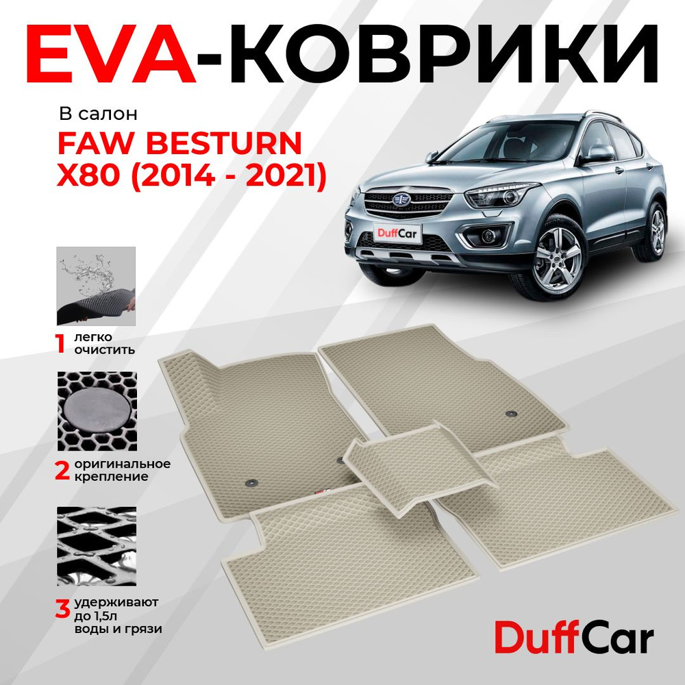 DUFFCAR Коврики в салон автомобиля, EVA #1