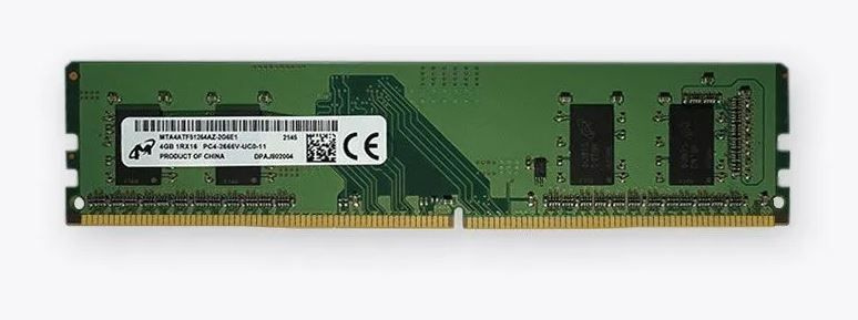 Micron Оперативная память DDR4 MTA4ATF51264AZ-2G6E1 4Гб 2666MHz 1x (MTA4ATF51264AZ-2G6E1)  #1