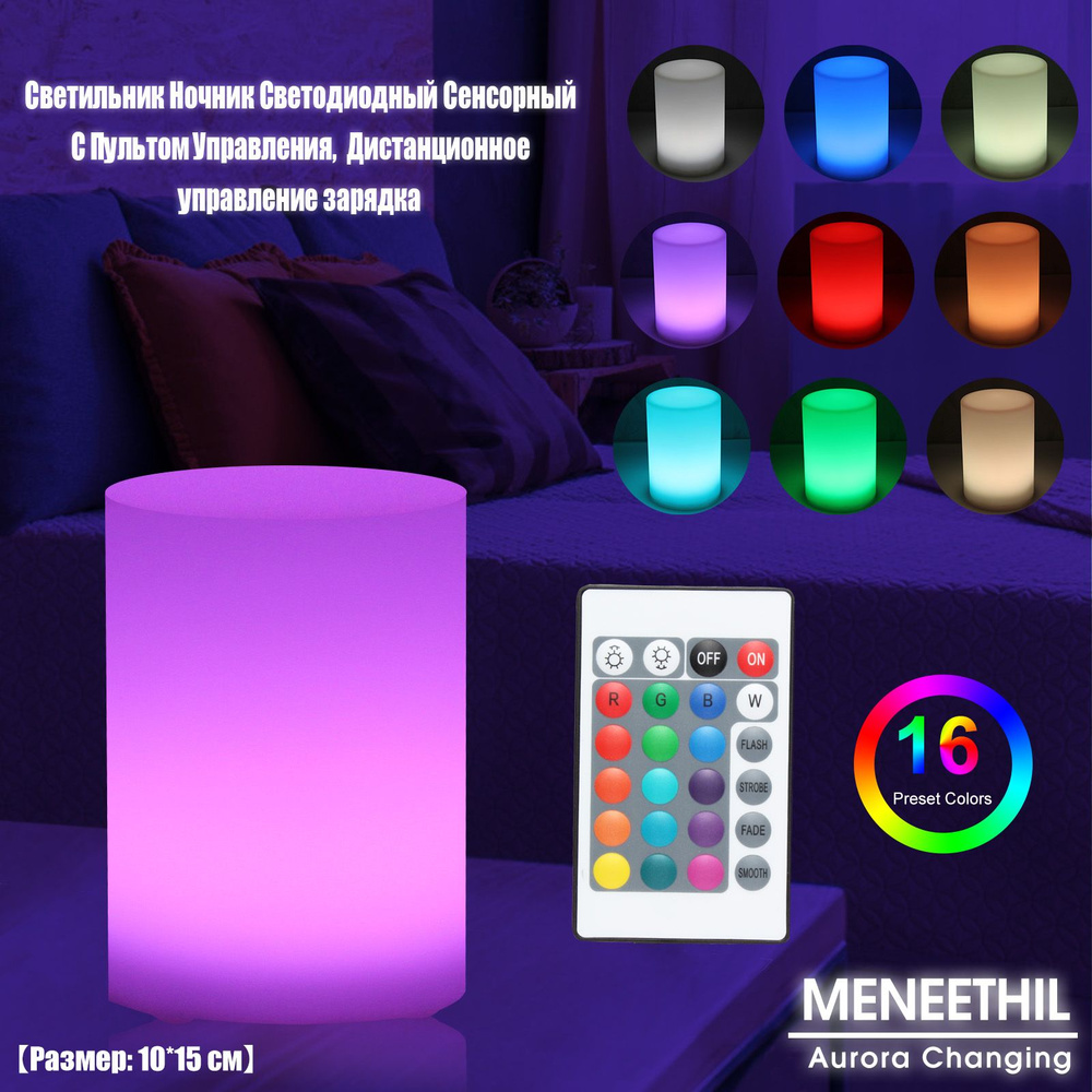 MENEETHIL Ночник, 1.2W, 1.2 Вт #1