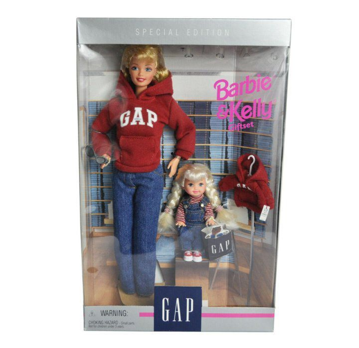 Кукла Barbie & Kelly Giftset The Gap - Специальное издание Mattel #1