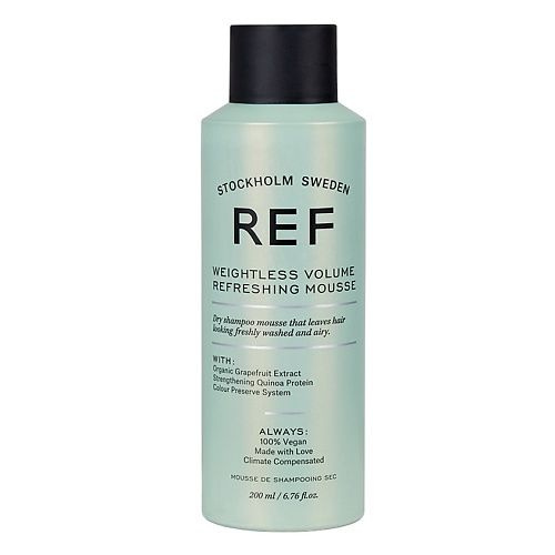 REF HAIR CARE Мусс для волос освежающий с эффектом сухого шампуня WEIGHTLESS VOLUME REFRESHING MOUSSE, #1