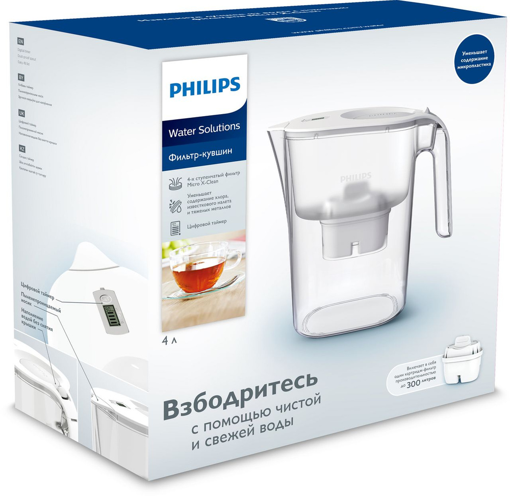 Кувшин Philips белый, 4л #1