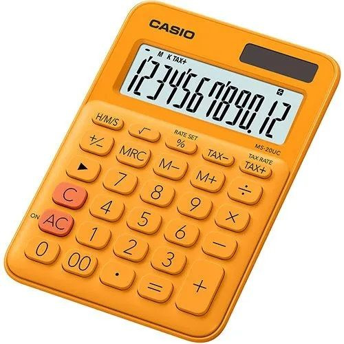 Настольный калькулятор CASIO MS-20UC-RG-W-EC #1