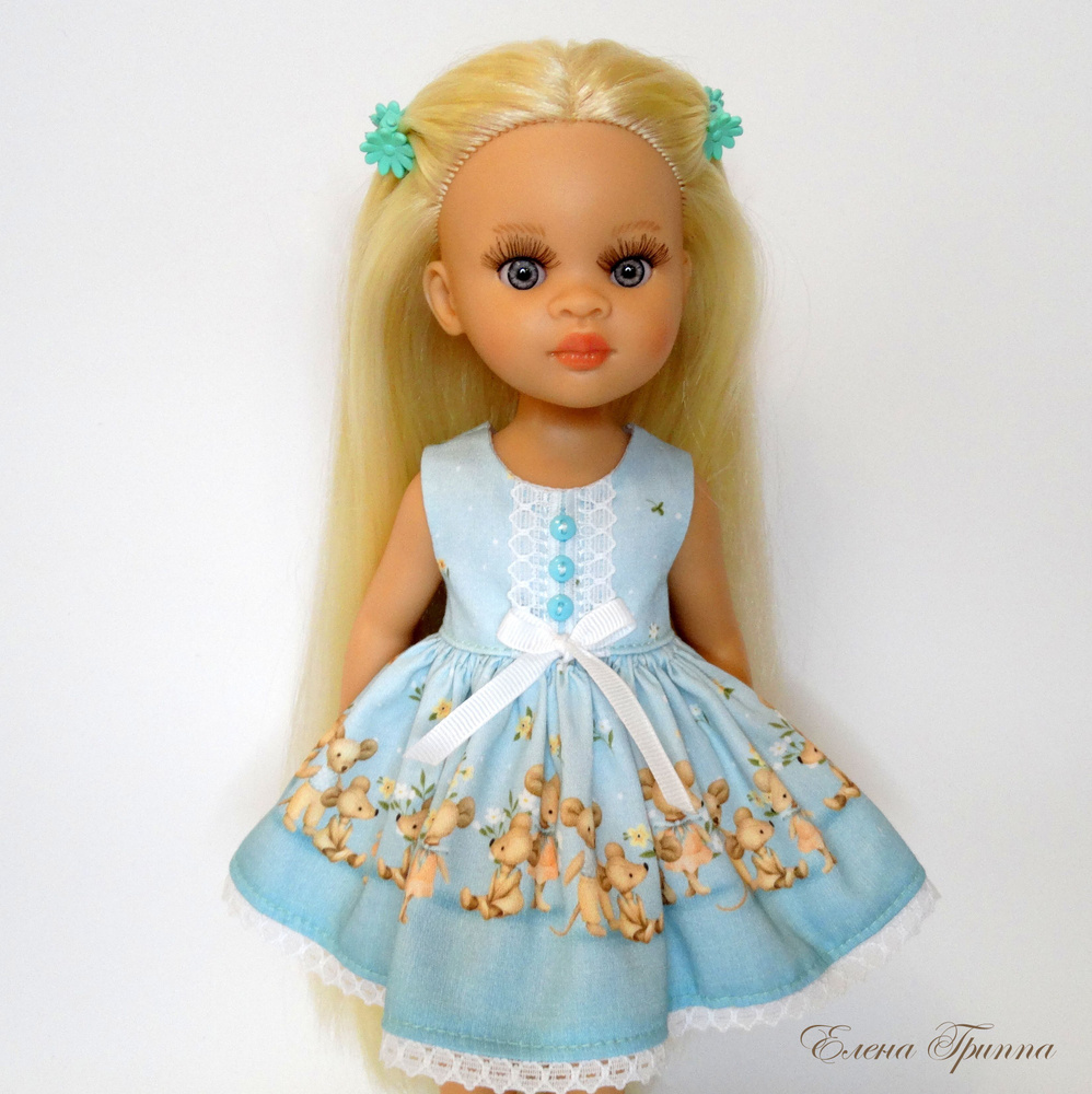Платье для куклы Паола Рейна 32-34 см Одежда для кукол #1