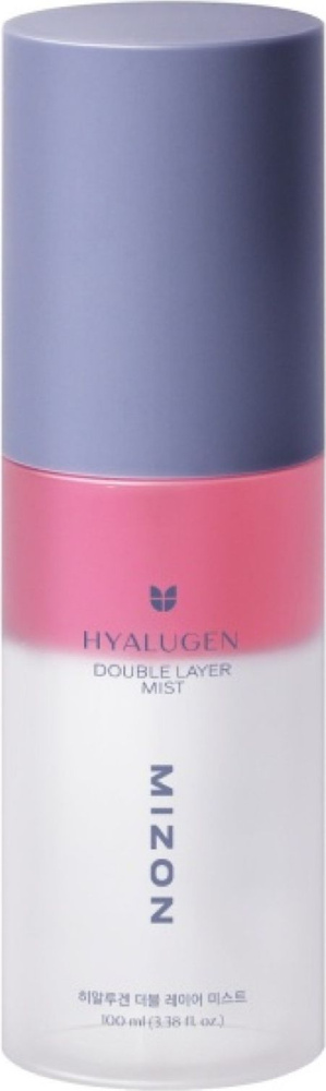 MIZON / Мизон Hyalugen Gel Double Layer Mist Мист для лица увлажняющий с гиалуроновой кислотой и коллагеном #1