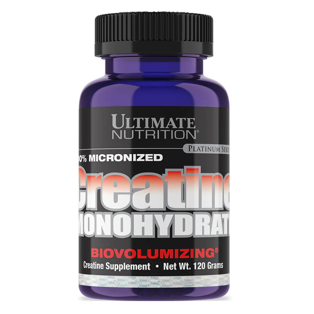 100% Креатин Моногидрат Ultimate Nutrition 100% Micronized Creatine Monohydrate 120 гр.  #1