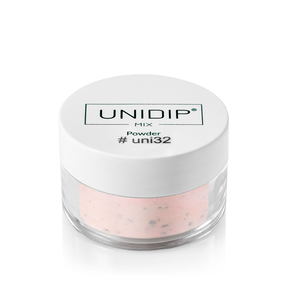 UNIDIP #uni32 Дип-пудра для покрытия ногтей без УФ 14 г #1