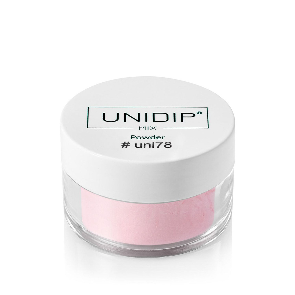 UNIDIP #uni78 Цвет с термоэффектом / Дип-пудра для покрытие ногтей без УФ 14 г  #1