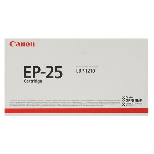 Картридж лазерный Canon EP-25 черный оригинальный, 2500 стр, 1 шт  #1