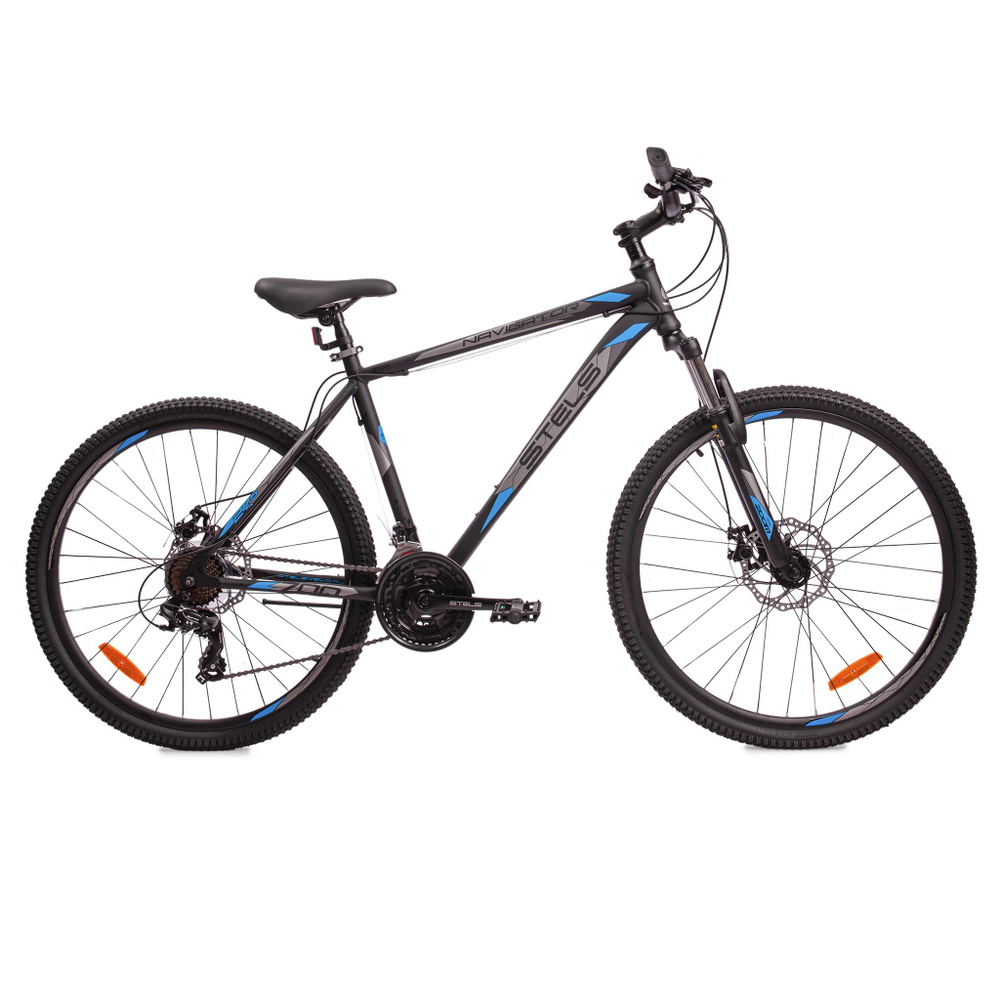 Горный велосипед Stels - Navigator 700 MD 27,5 F020 (2023), 21, Черный (Матовый)  #1
