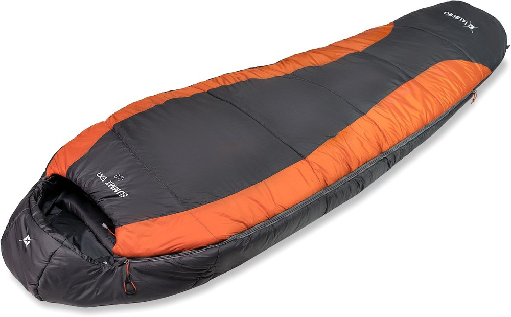 Спальный мешок Talberg Summit EXP -28C серый/оранжевый #1