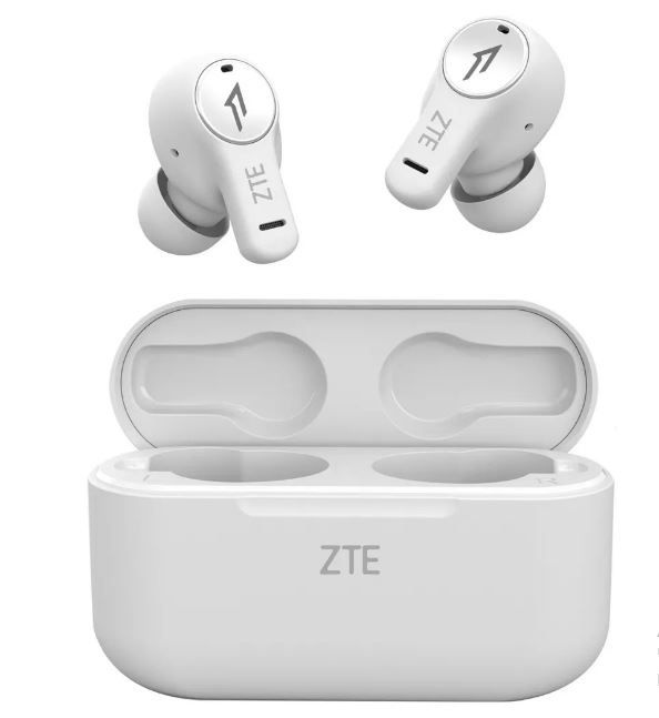 Наушники ZTE беспроводные LiveBuds White #1