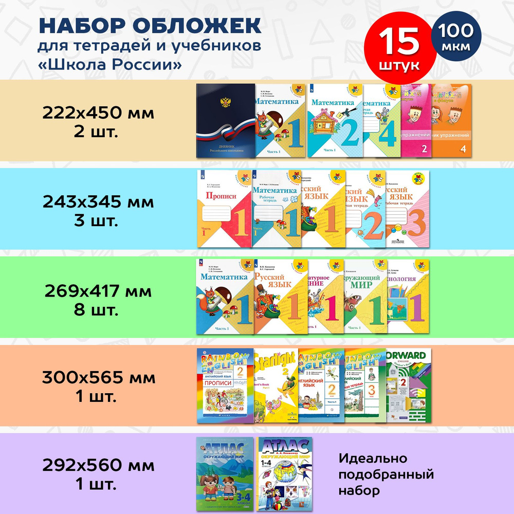 Обложки для учебников для начальной школы Петерсон Моро Горецкий Школа России  #1