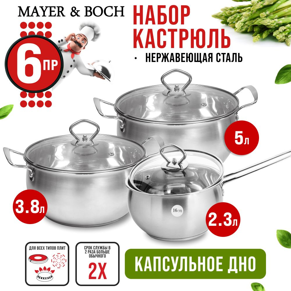 Набор посуды MAYER&BOCH 31003 #1