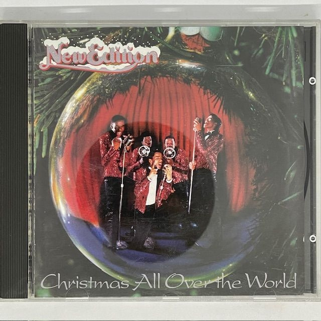 New Edition-Christmas All Over The World (CD, JAPAN) '90 MINT #1