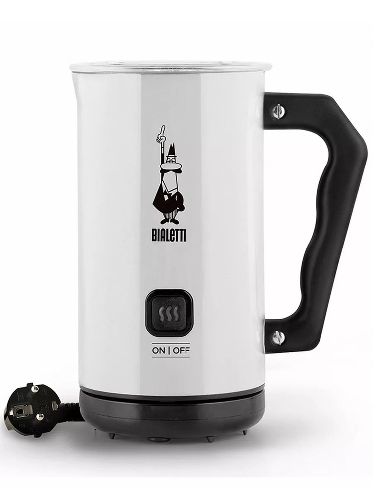 Вспениватель молока Bialetti MKF02 Электрический белый 4432 #1