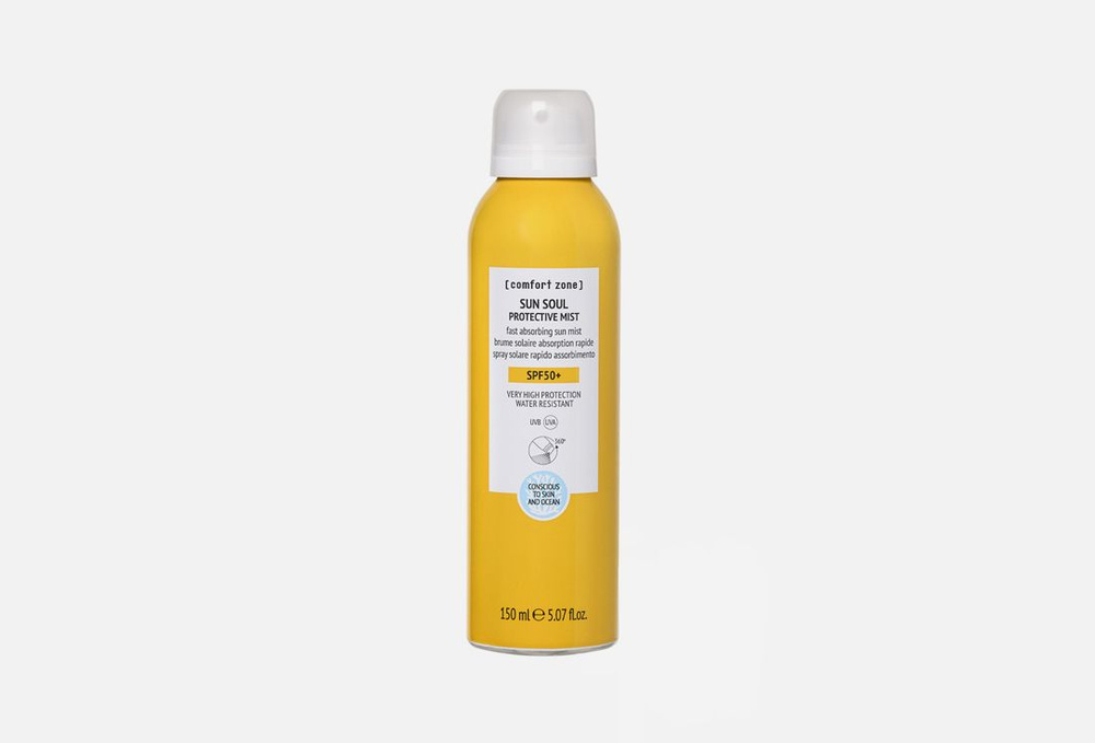 Солнцезащитный спрей для тела SPF50 Comfort zone Sun soul protective mist, 150 мл  #1