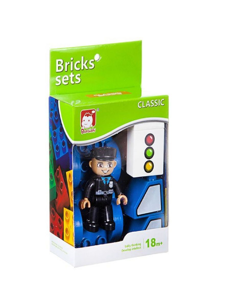 Конструктор крупный Bricks sets Полиция #1