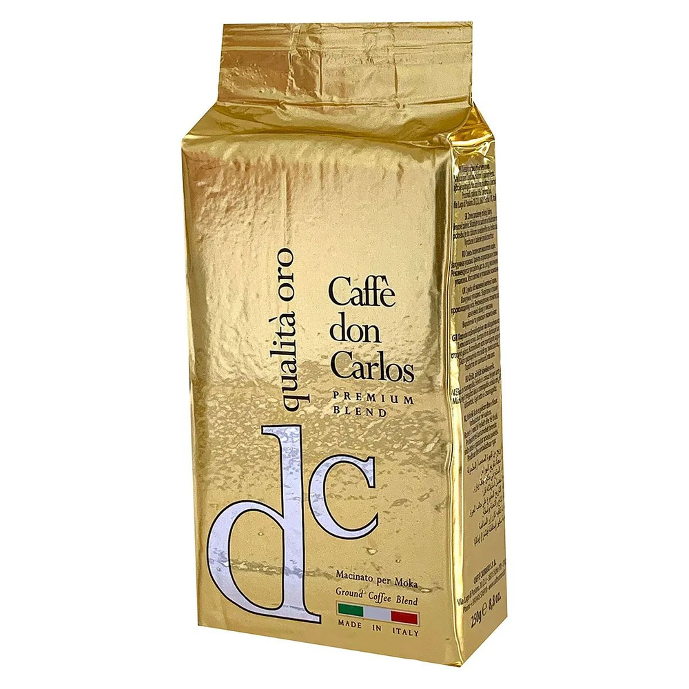 Кофе молотый Don Carlos Qualita Oro, 250 гр. #1