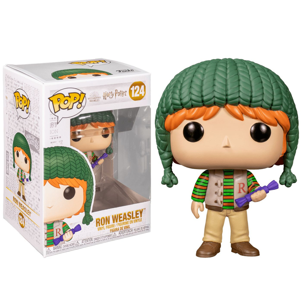 Фигурка Funko Pop! Harry Potter: Ron Weasley Holiday (Фанко Поп Рон Уизли Каникулы из фильма Гарри Поттер) #1