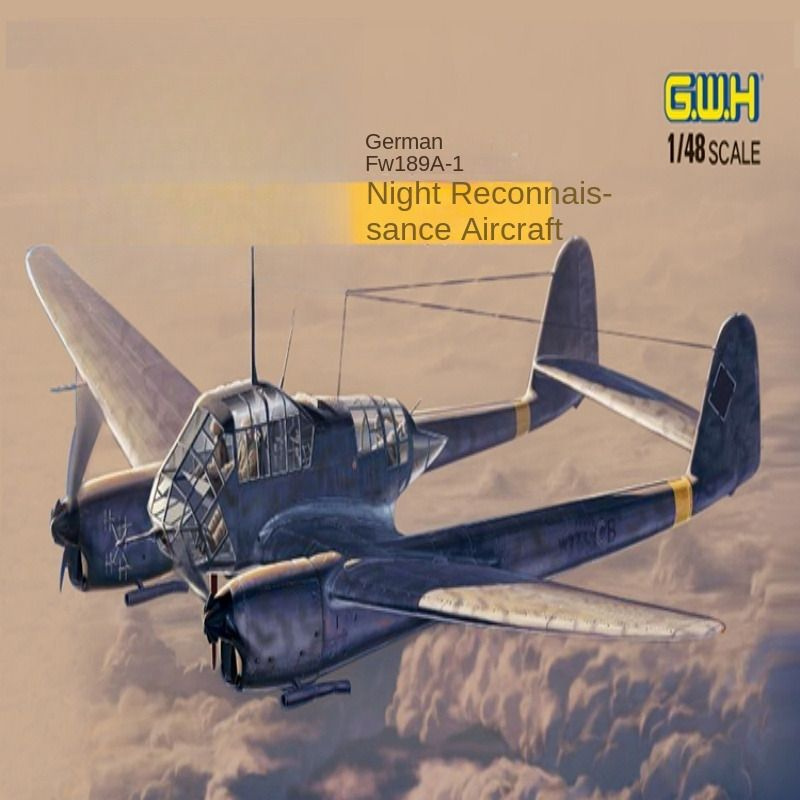 Great WaLL Hobby L4801 1/48 германия fox wuLf fw-189 a-1 nacht jager лучшее качество самолеты  #1