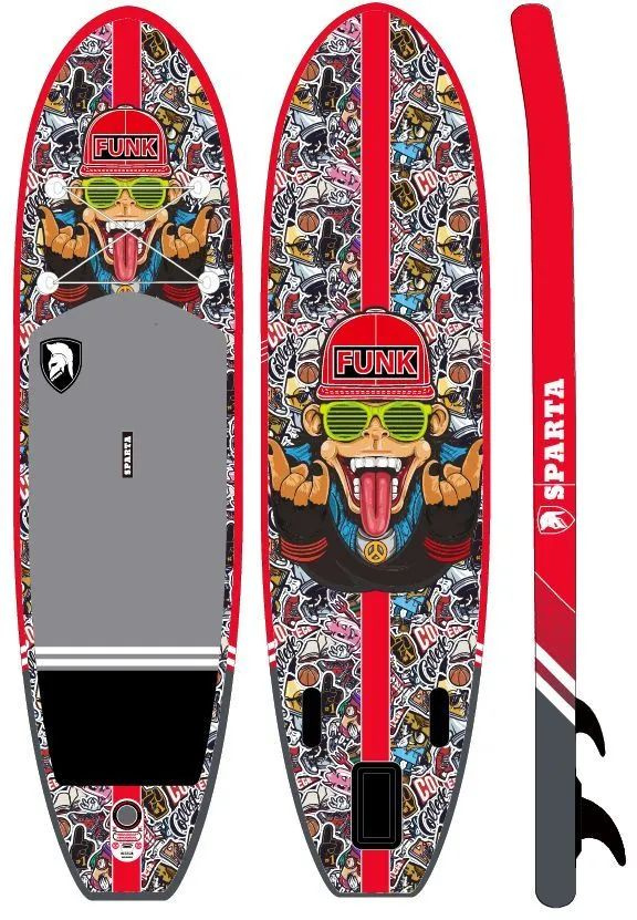 SUP board Sparta, Сап борд, сапборд двухслойный полный комплект, sup-доска для двоих 320 см  #1