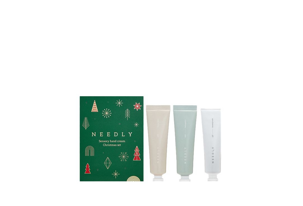 Подарочный набор кремов для рук NEEDLY Sensory hand cream Christmas set #1