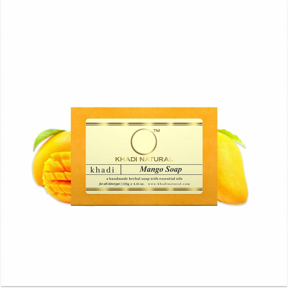 Мыло Манго Кхади (Khadi Mango soap), 125 грамм #1
