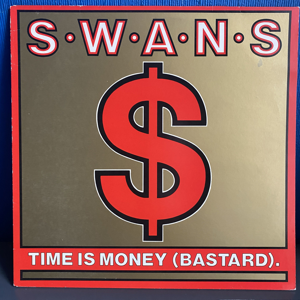 Swans. Time Is Money (Bastard) (NM) ПЕРВОПРЕСС! 1986 (3 Tracks EP). Виниловая пластинка  #1