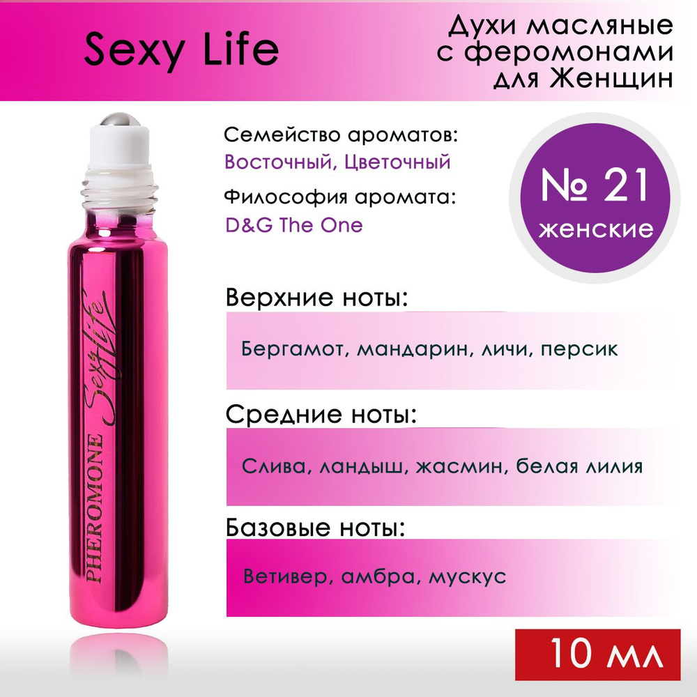 Sexy Life Духи с феромонами, 10мл #1