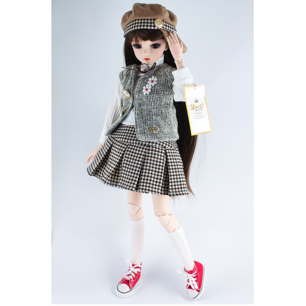 Doris Шарнирная BJD кукла Дорис с дополнительным мейком - Линда (60см) BV24002-59  #1