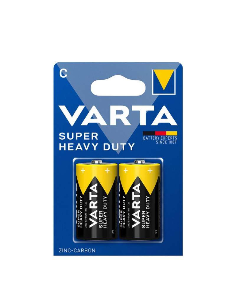 Батарейка VARTA Super Heavy Duty D R20 (Superlife) 2шт. #1