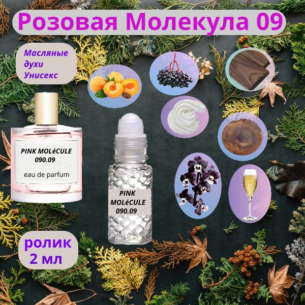 Духи-масло Масляные духи Швейцария / Розовая Молекула 09 ( PINK MOLCULE 090.09 )/ унисекс аромат 2 мл #1