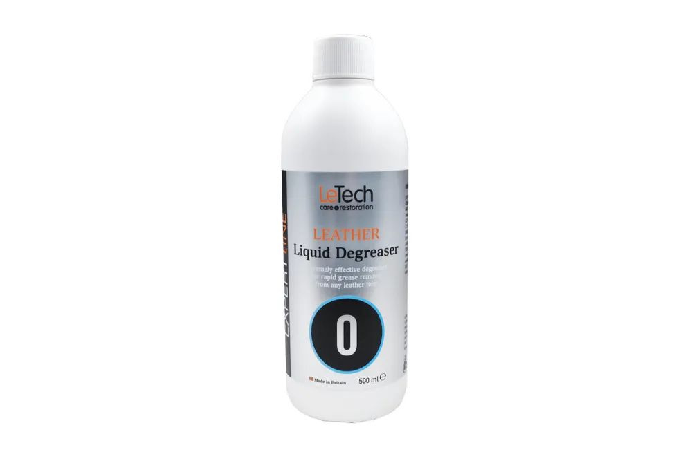 Средство для удаления жира с кожи LeTech Liquid Leather Degreaser 500мл  #1