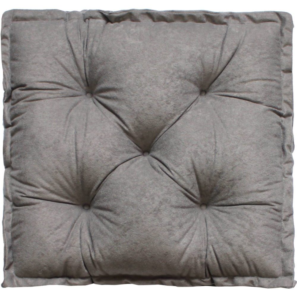 Подушка для сиденья МАТЕХ 2D VELOURS 45х45 см. Цвет серый, арт. 51-138  #1