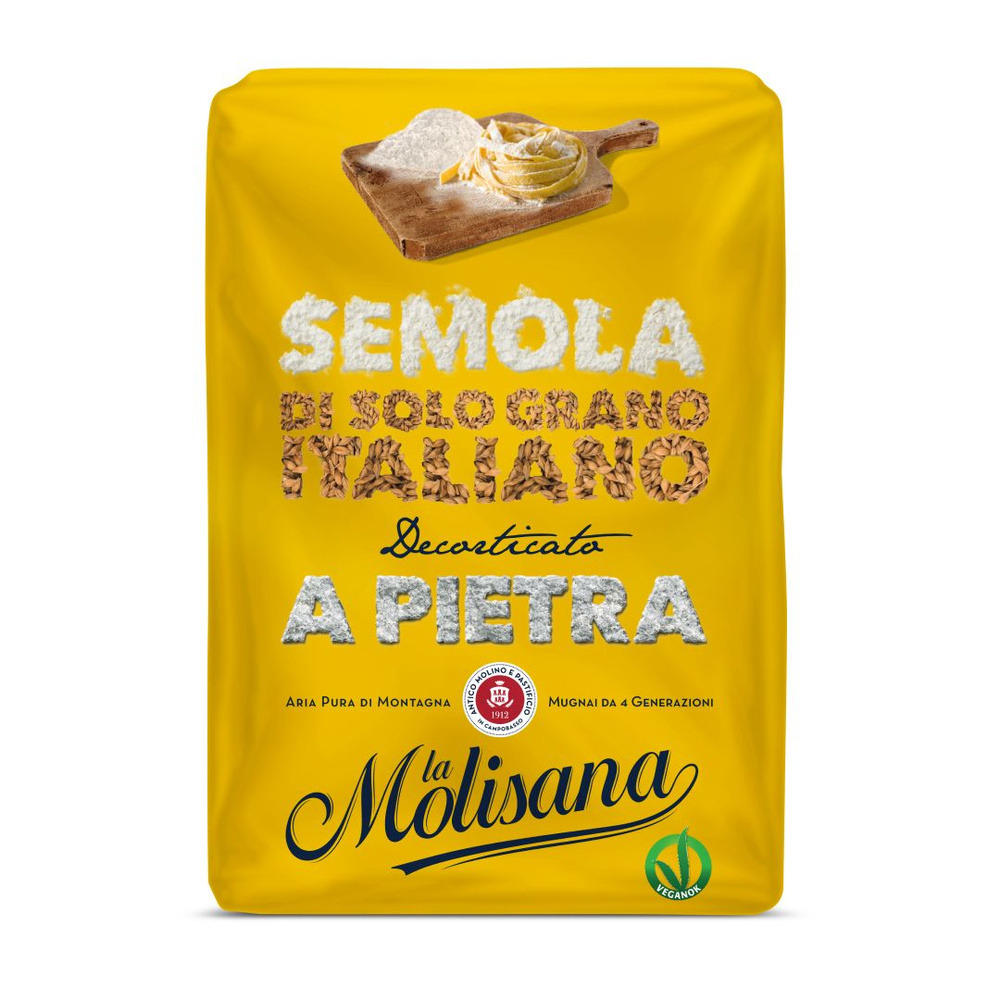 Мука La Molisana Semolina из твердых сортов пшеницы, 1кг #1