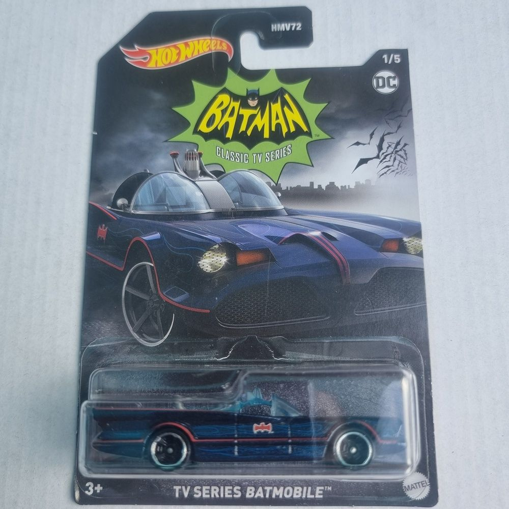 Машинка игрушечная/коллекционная Batmobile TV Series в масштабе 1:64  #1