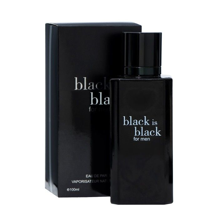 Туалетная вода мужская Black Is Black, 100 мл #1