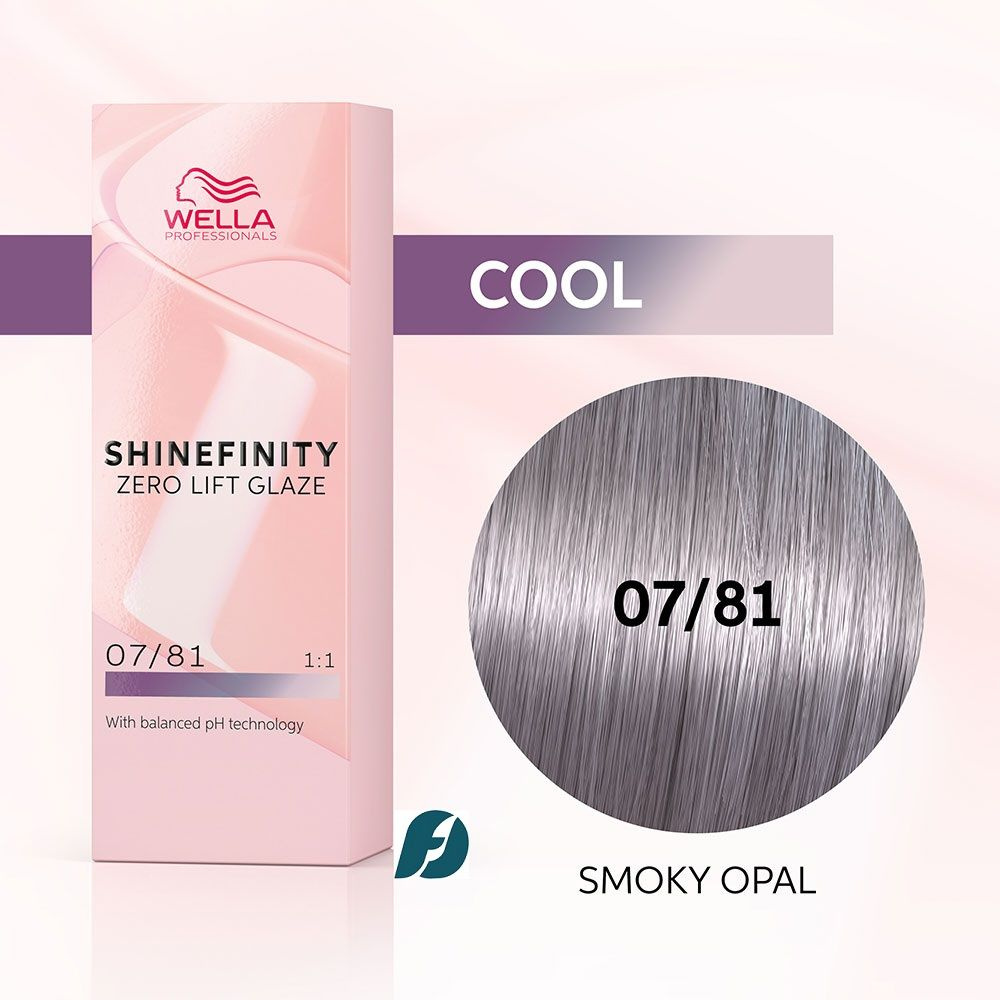 Wella Professionals Shinefinity 07/81 Гель-крем краска - Дымчатый опал, 60 мл  #1