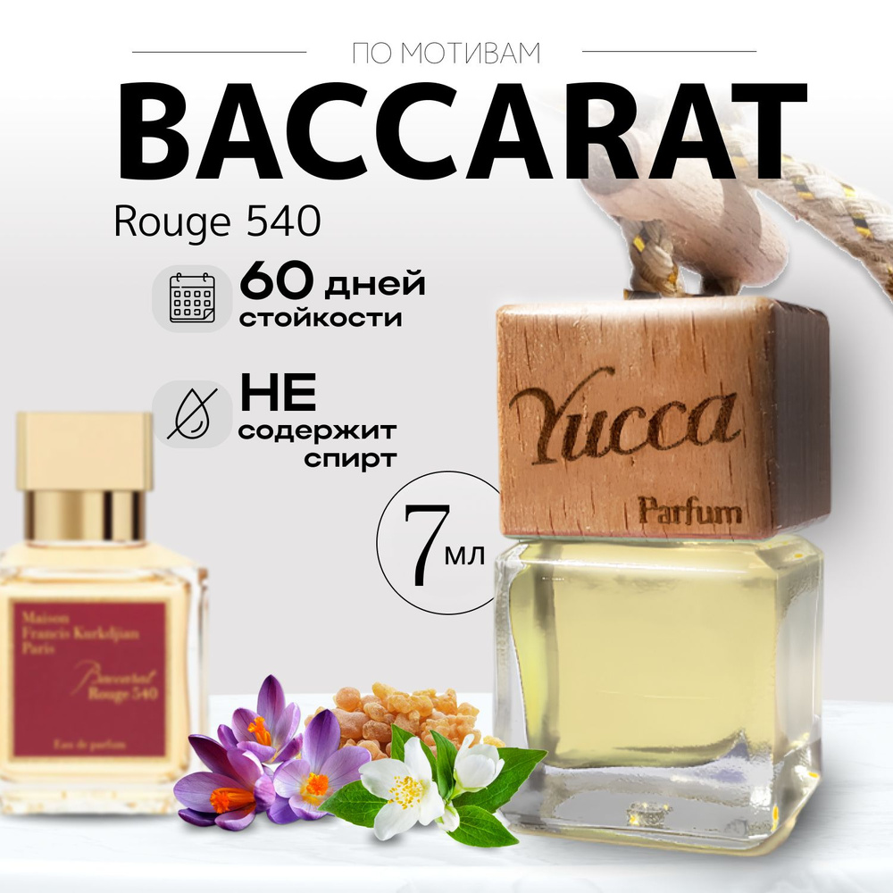 Ароматизатор для автомобиля и дома "Yucca - Bacarat Rouge 540 " (7мл)  #1