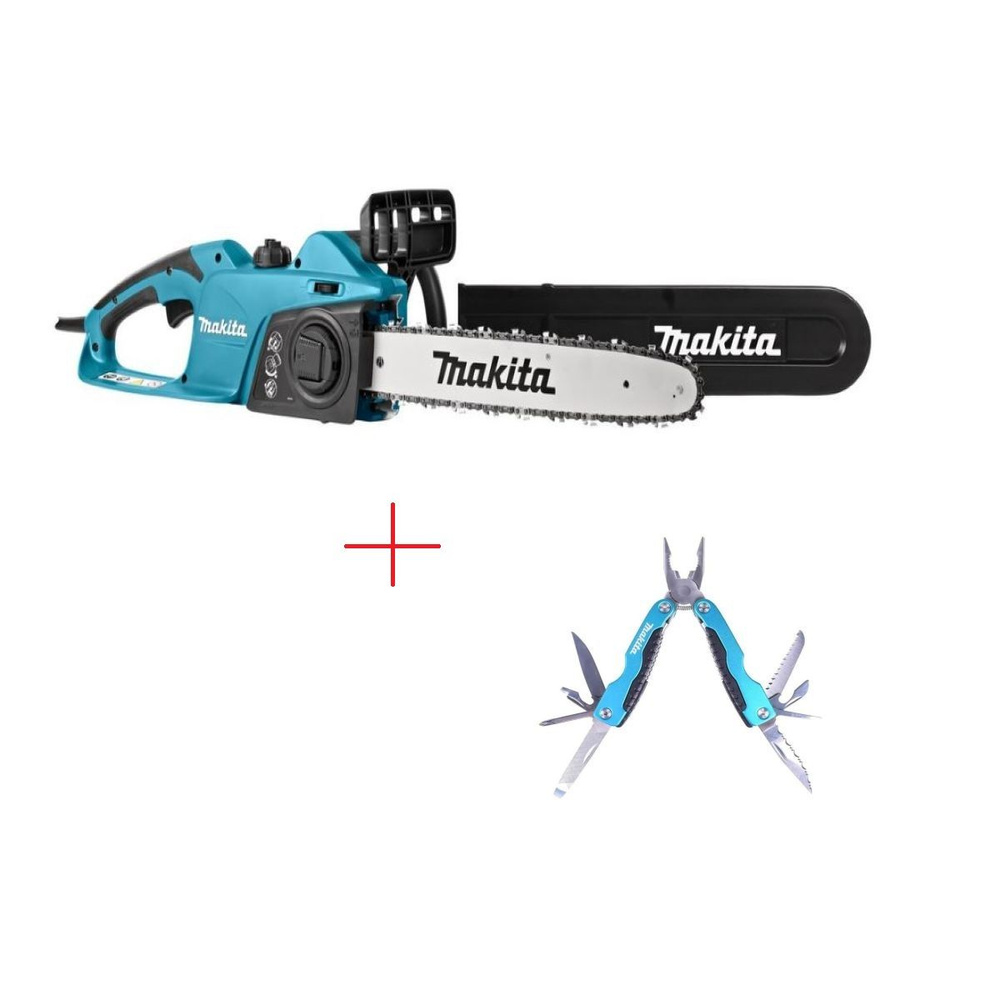 Сетевая пила цепная Makita UC4041A, 1800Вт, 40см., мультитул PGC-120040 в комплекте.  #1