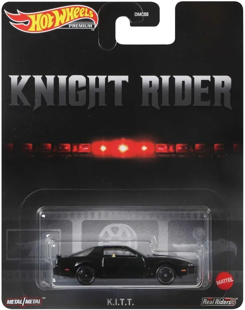 Игрушечная машинка KNIGHT RIDER модель K.I.T.T. (металлическая), серия Themed Assorted, возраст 3+, DMC55-GRL67 #1