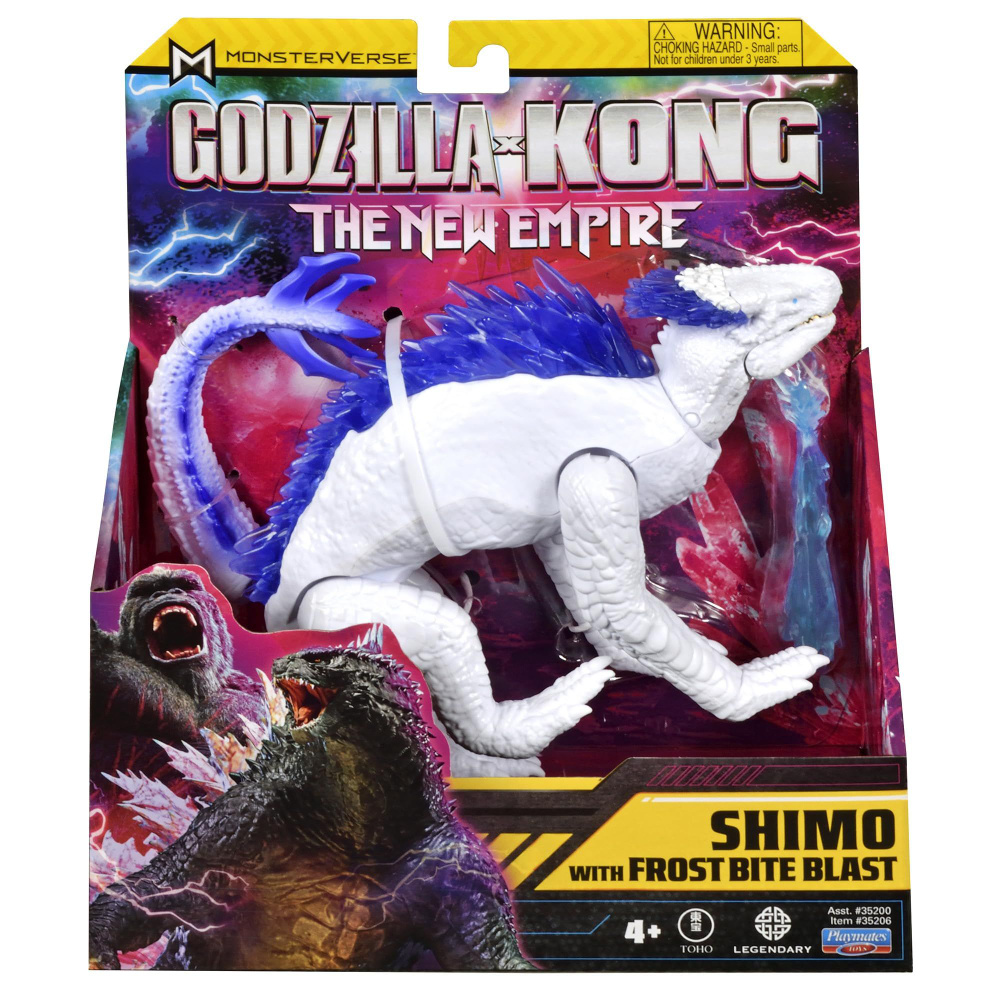 Playmates Toys Monsterverse Godzilla X Kong The New Empire / 6-дюймовая ...