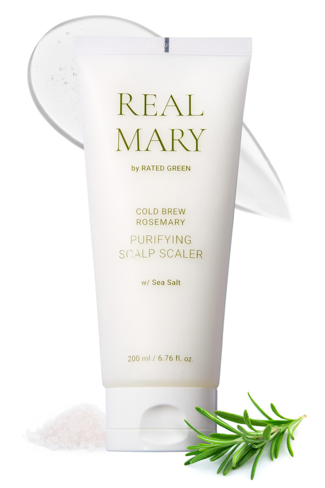 RATED GREEN Отшелушивающая маска для кожи головы REAL MARY Purifying Scalp Scaler, 200ml  #1