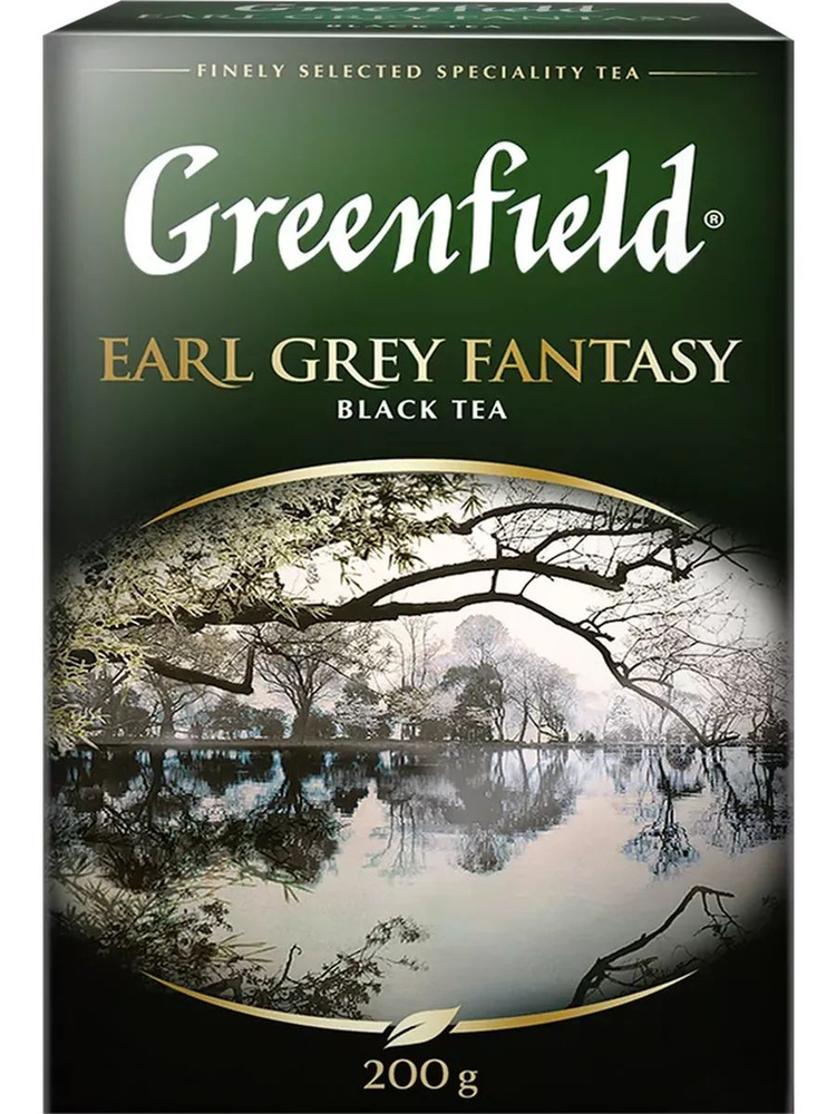 Чай черный GREENFIELD Earl Grey Fantasy с ароматом #1