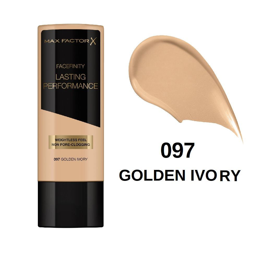 Тональная основа Max Factor Lasting Performance 097 Golden Ivory, 35 г #1