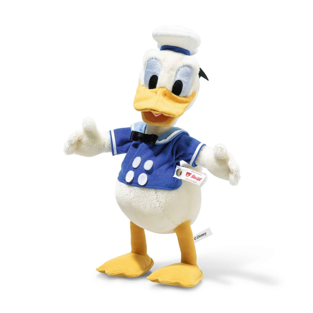 Мягкая игрушка Steiff Donald Duck 90th Anniversary (Штайф 90-я годовщина Дональд Дак, 27 см)  #1