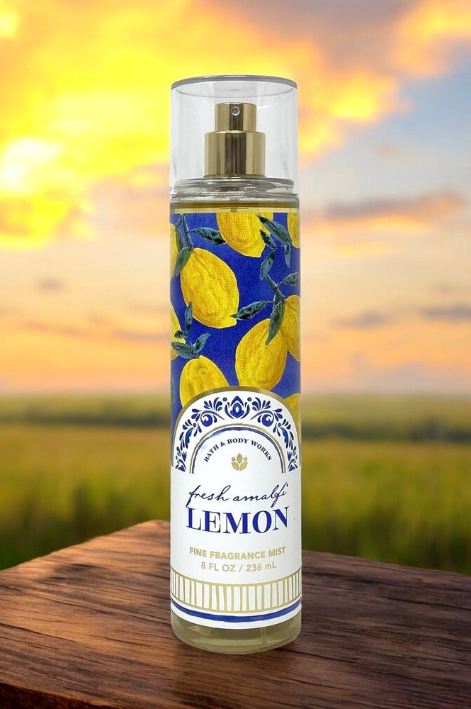 Парфюмированный мист Fresh Amalfi Lemon Bath and Body Works 236ml #1