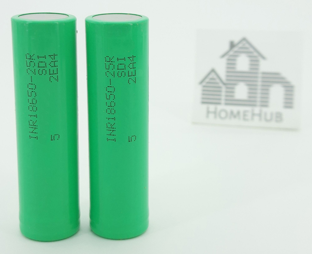 Аккумулятор INR18650-25R Li-ion, 3.7V, 2500mAh без защиты, 2шт #1