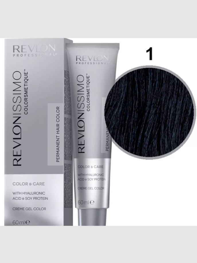 Revlon, Revlonissimo Colorsmetique, 1 Иссиня-Черный 60мл #1